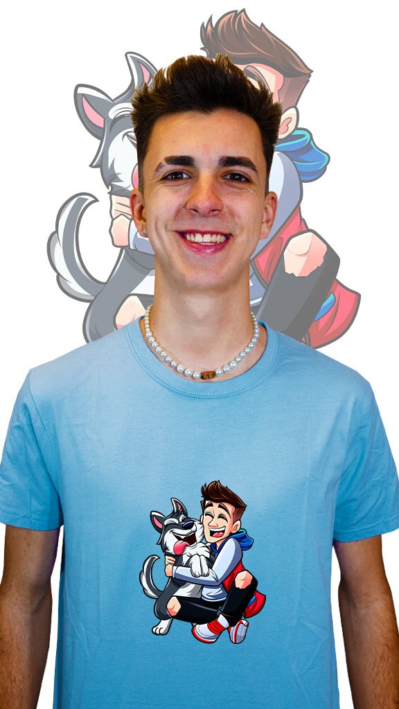 Camiseta - Arta y Max Abrazo - Tienda Arta Game