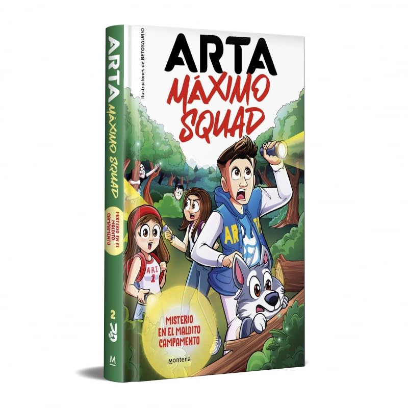 Libro - ARTA Máximo Squad 2 - Misterio en el maldito campamento – Tienda Arta  Game