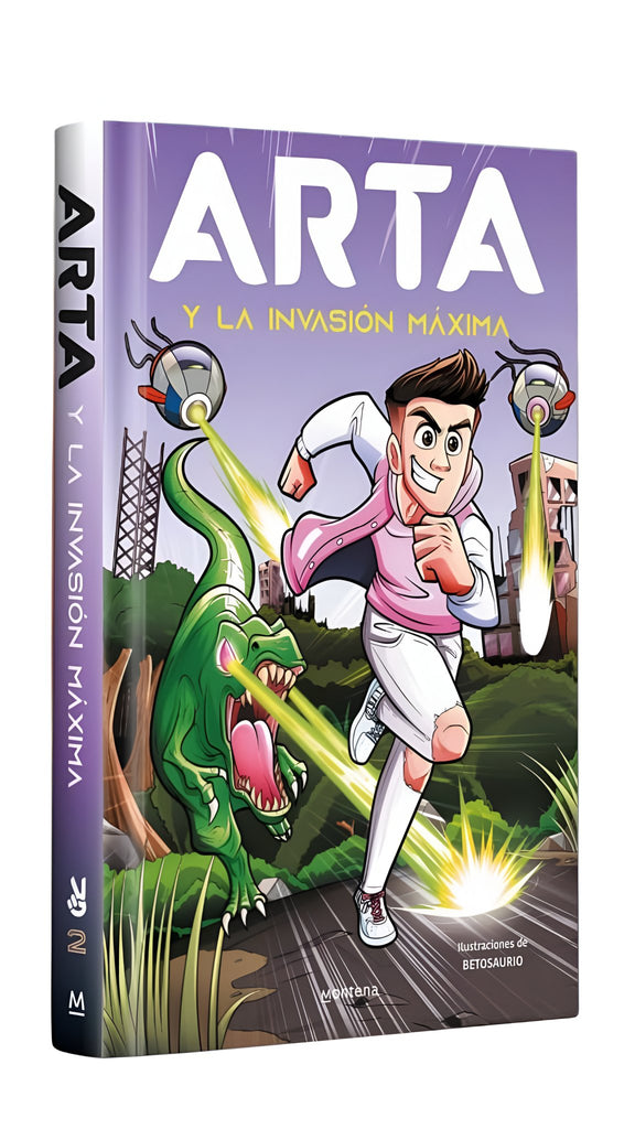 Libro #2 - ARTA y la invasión máxima - Tienda Arta Game
