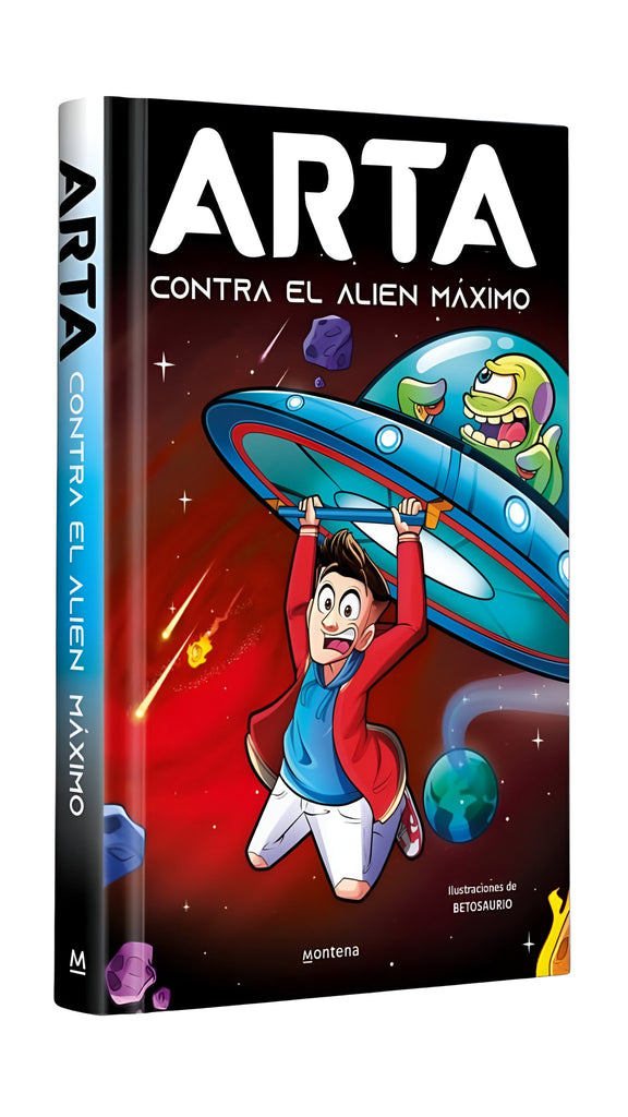 Libro #3 - ARTA contra el alien máximo - Tienda Arta Game