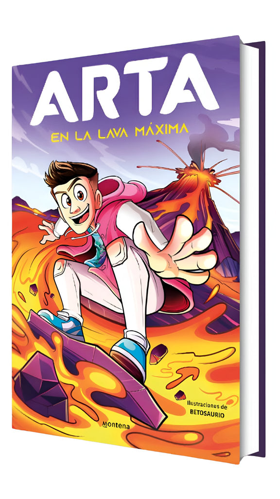Libro #6 - ARTA en la lava máxima - Tienda Arta Game
