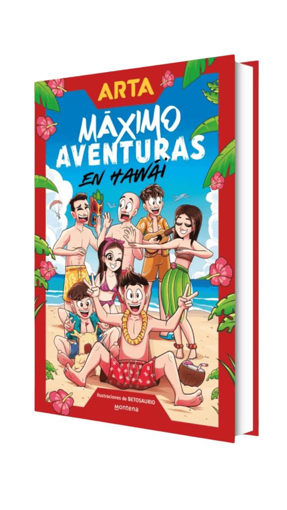 Libro - ARTA Game - Máximo Aventuras en Hawái - Tienda Arta Game
