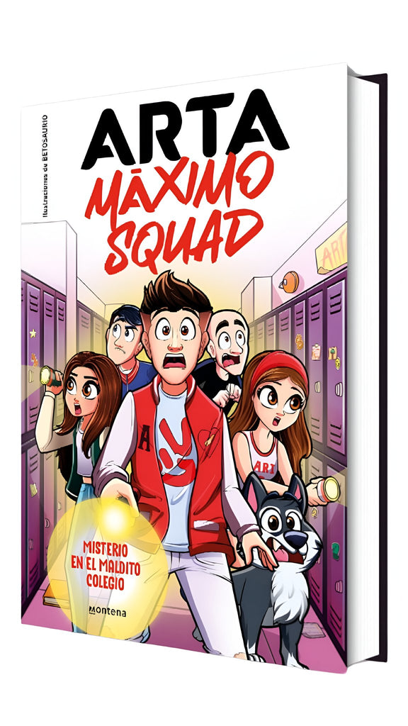 Libro - ARTA Máximo Squad 1 - Misterio en el maldito colegio - Tienda Arta Game