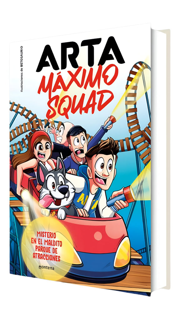 Libro - ARTA Máximo Squad 3 - Misterio en el maldito parque de atracciones - Tienda Arta Game