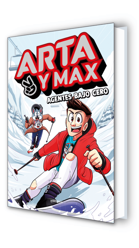 Libro - Arta y Max 3 - Agentes bajo cero - Tienda Arta Game