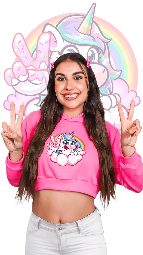 Sudadera Top - Arta Unicornio - Tienda Arta Game