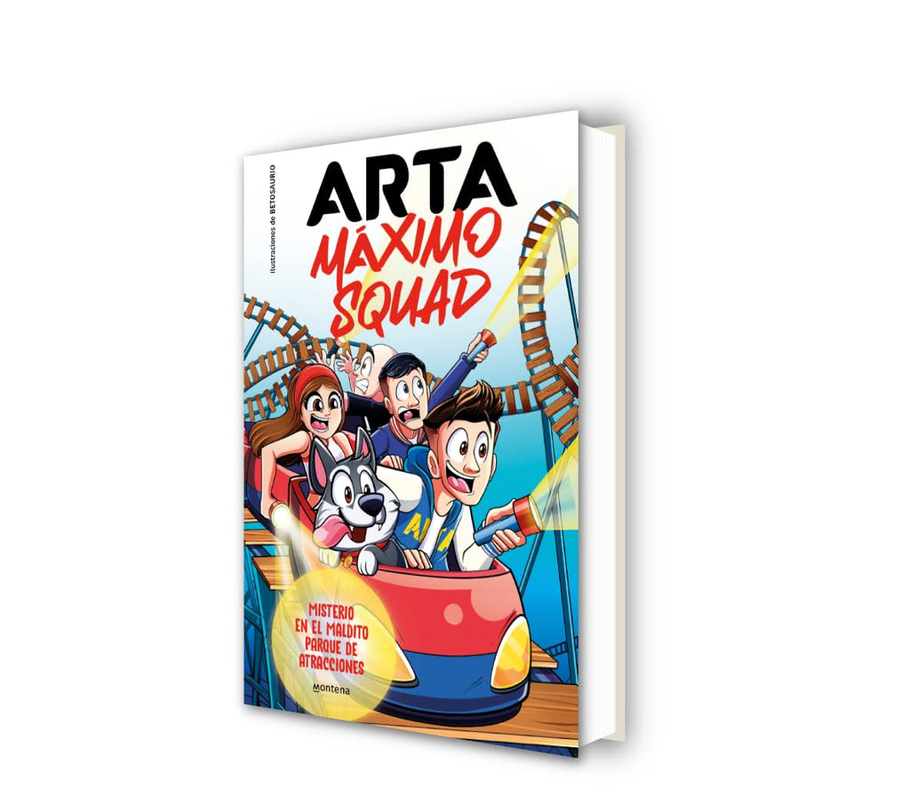 Libro - ARTA Máximo Squad 3 - Misterio en el maldito parque de atracci –  Tienda Arta Game